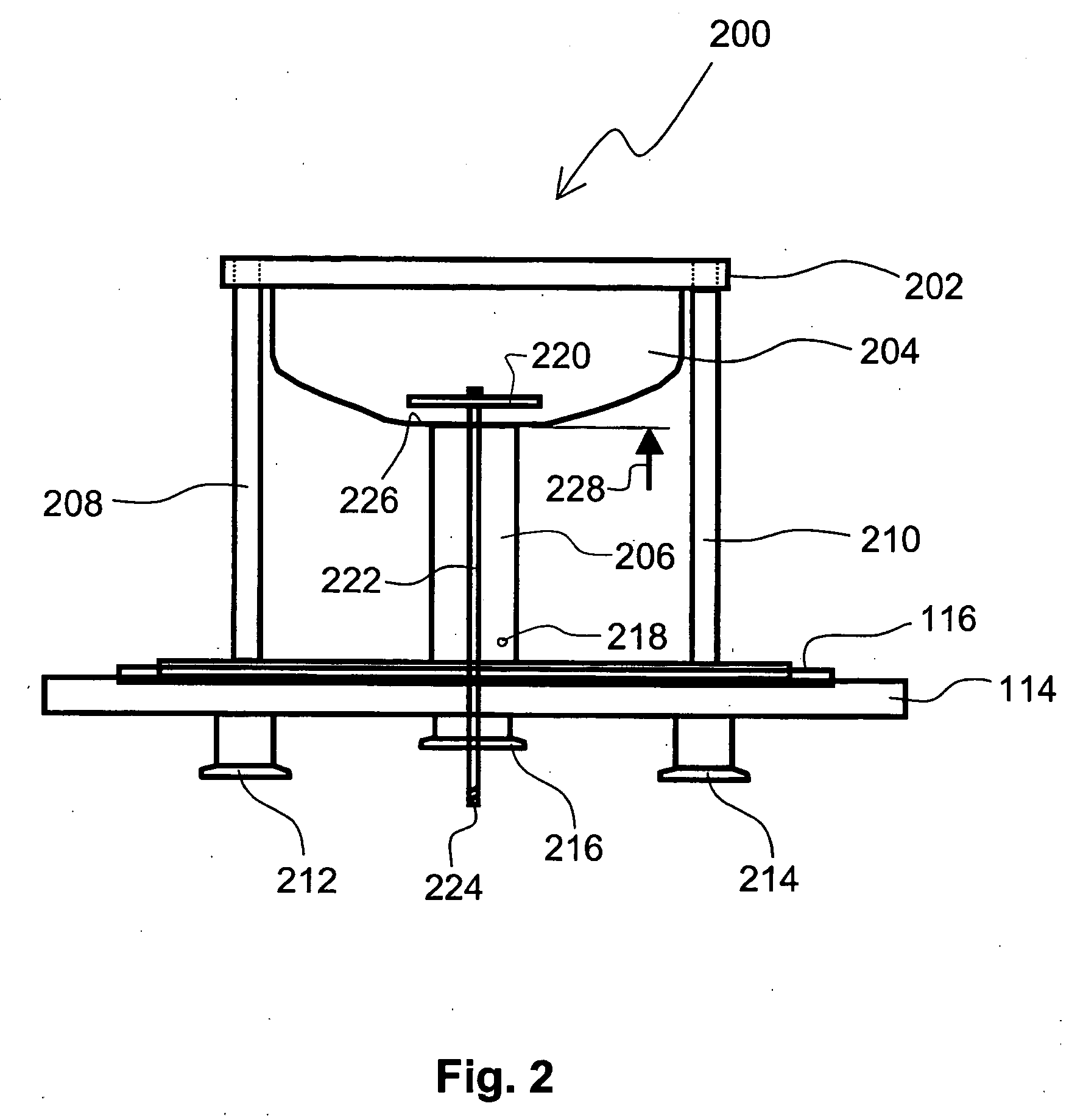 Apparatuses and methods for deposition of material on surfaces
