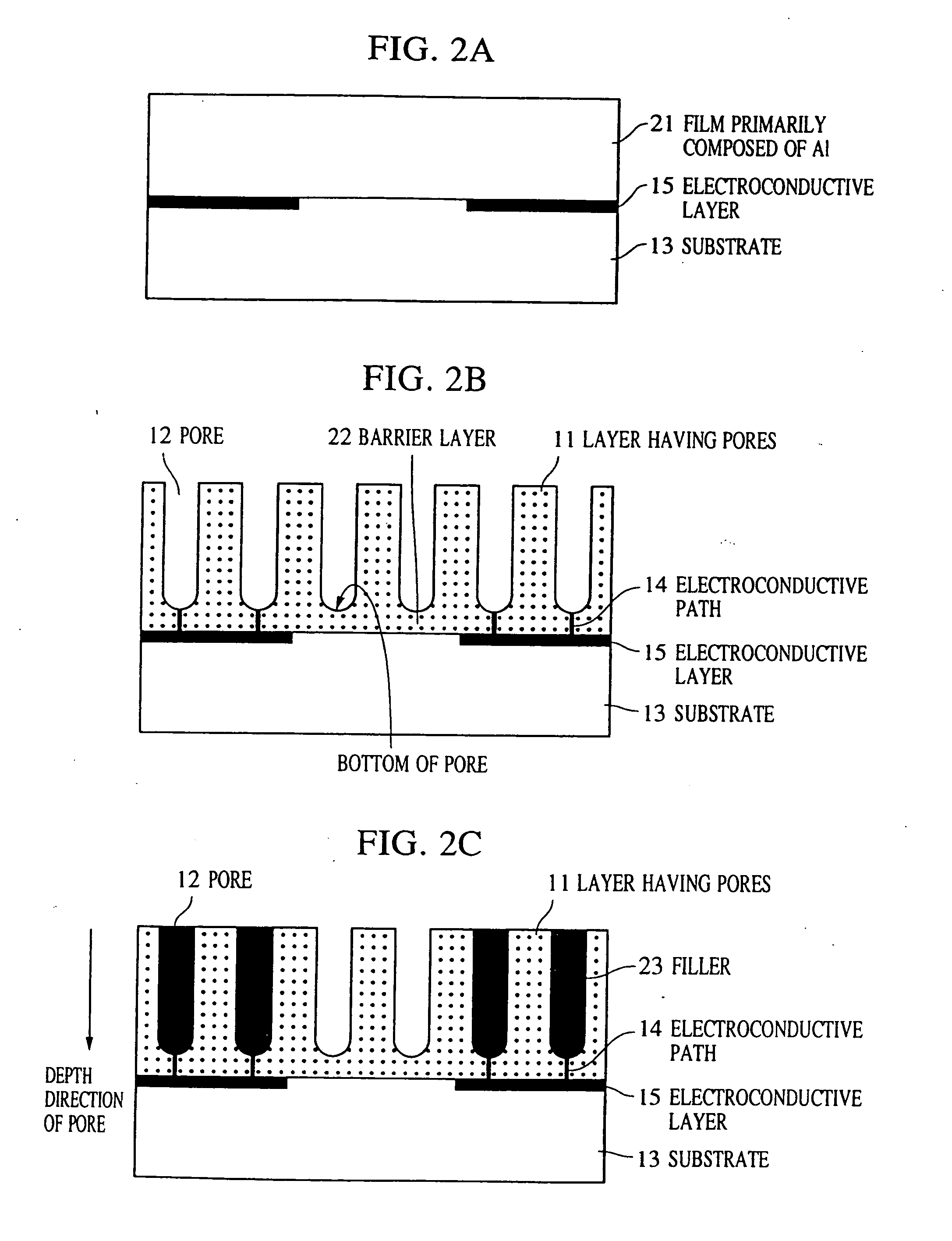 Structure having pores, device using the same, and manufacturing methods therefor