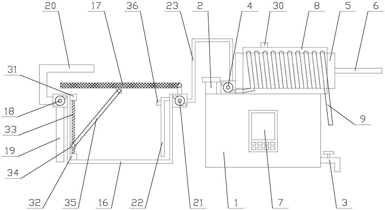 Wear-resistant hydraulic hoist for controlling stable output of gate