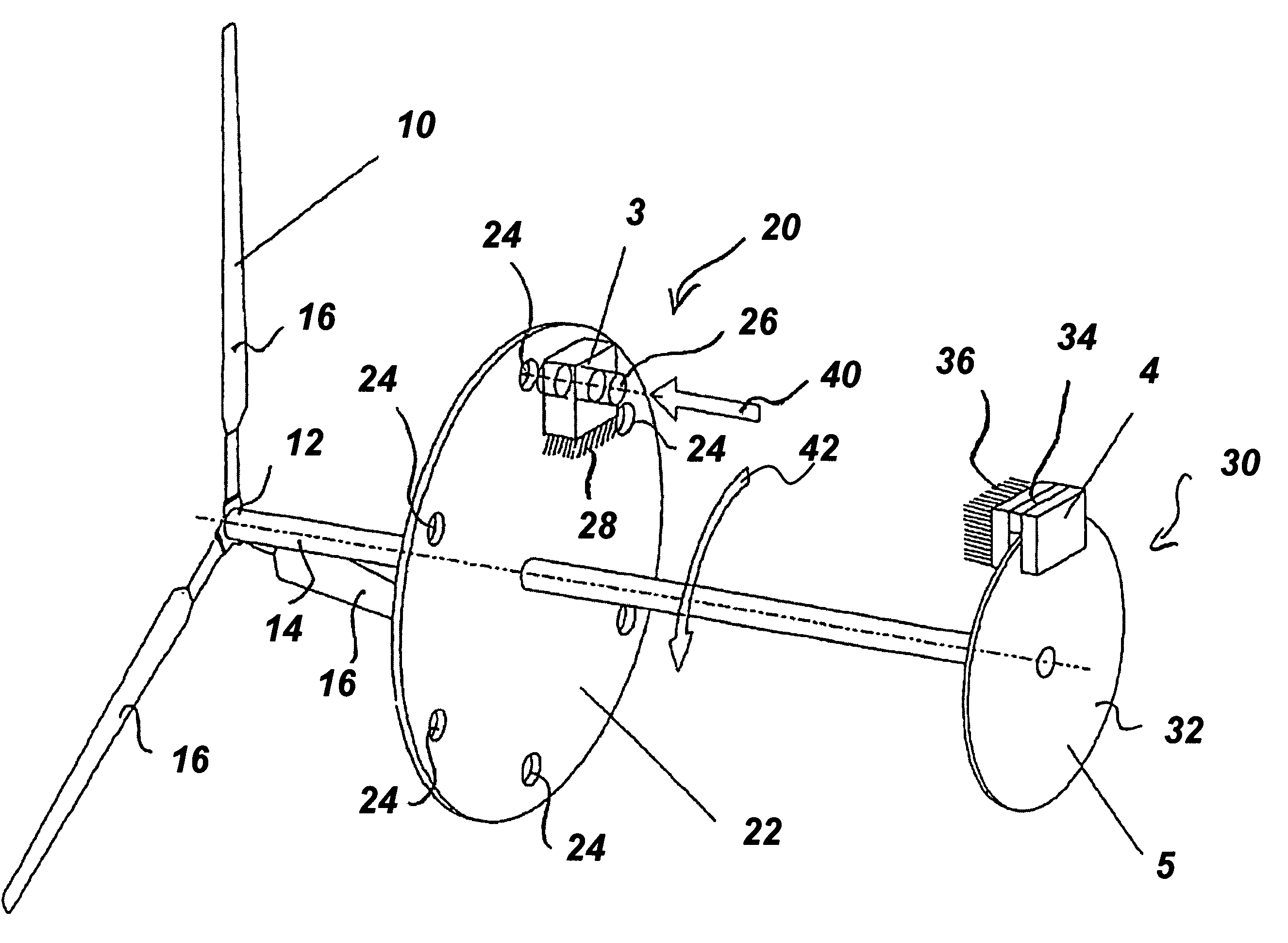 Automatic braking and locking of a wind turbine