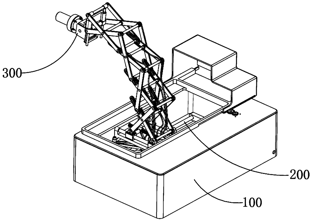 New-energy-automobile charging equipment based on inductive automatic searching and docking