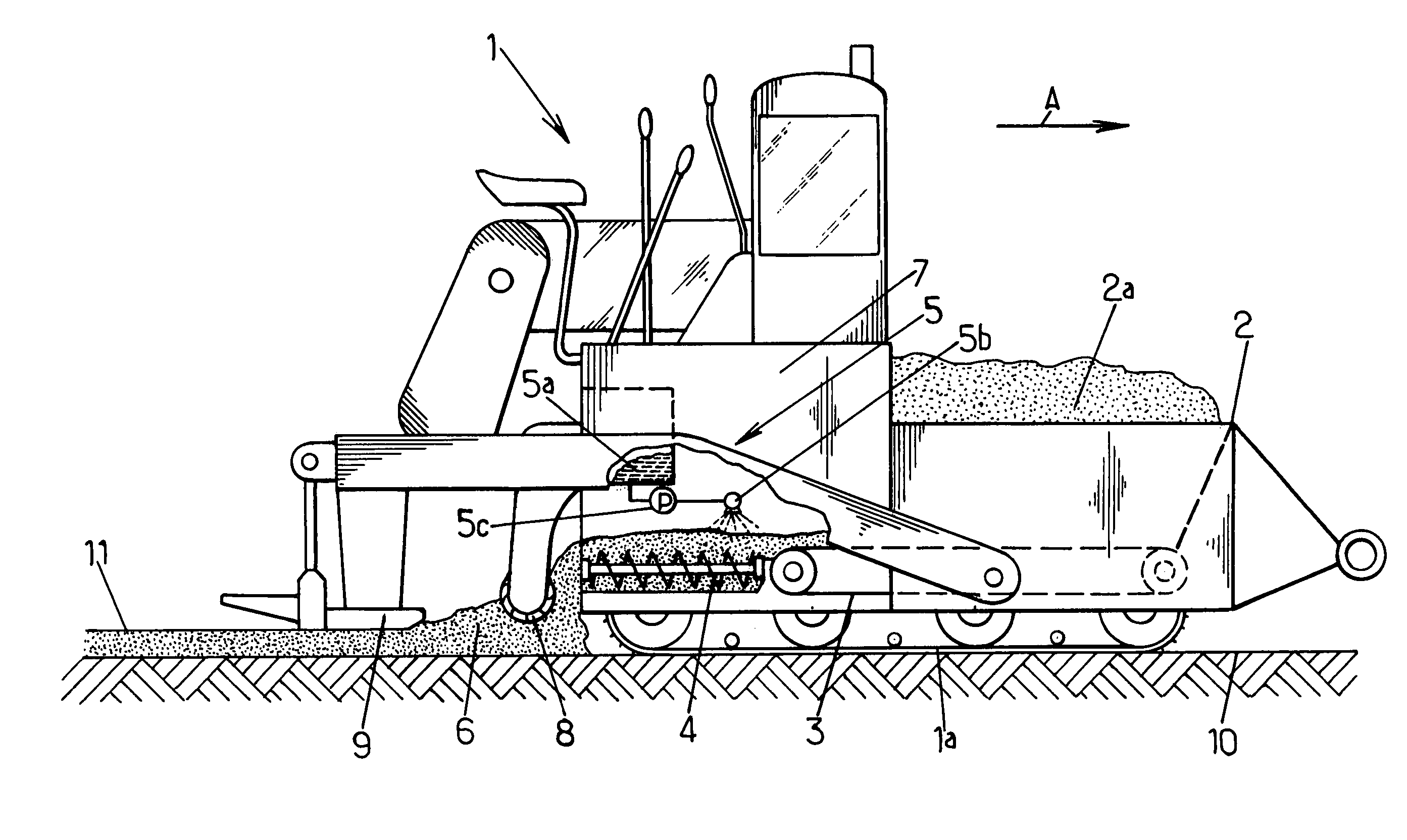 Method and apparatus for laying hot blacktop paving material