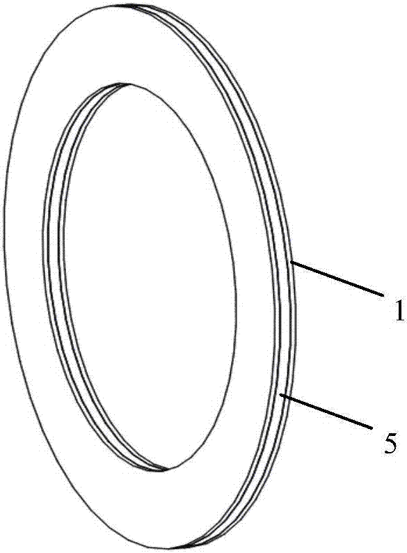 Grinding wheel used for QFN packaging chip cutting and preparing method of grinding wheel