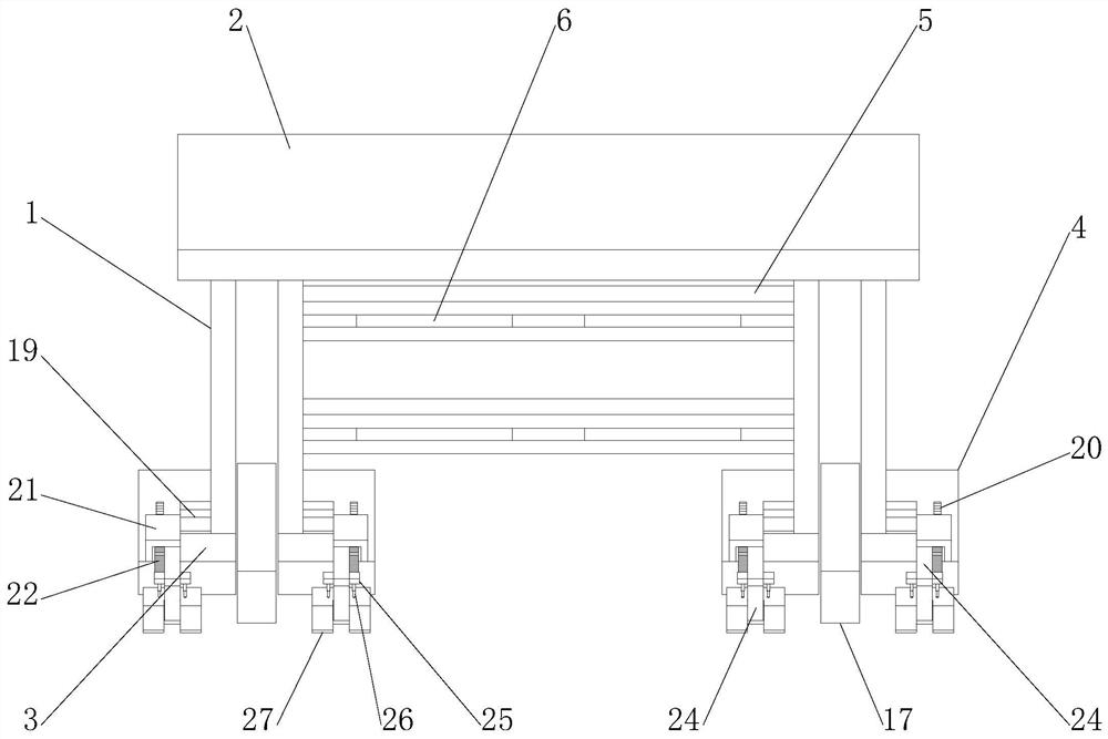 Oil pipe handling device for oil reservoir engineering