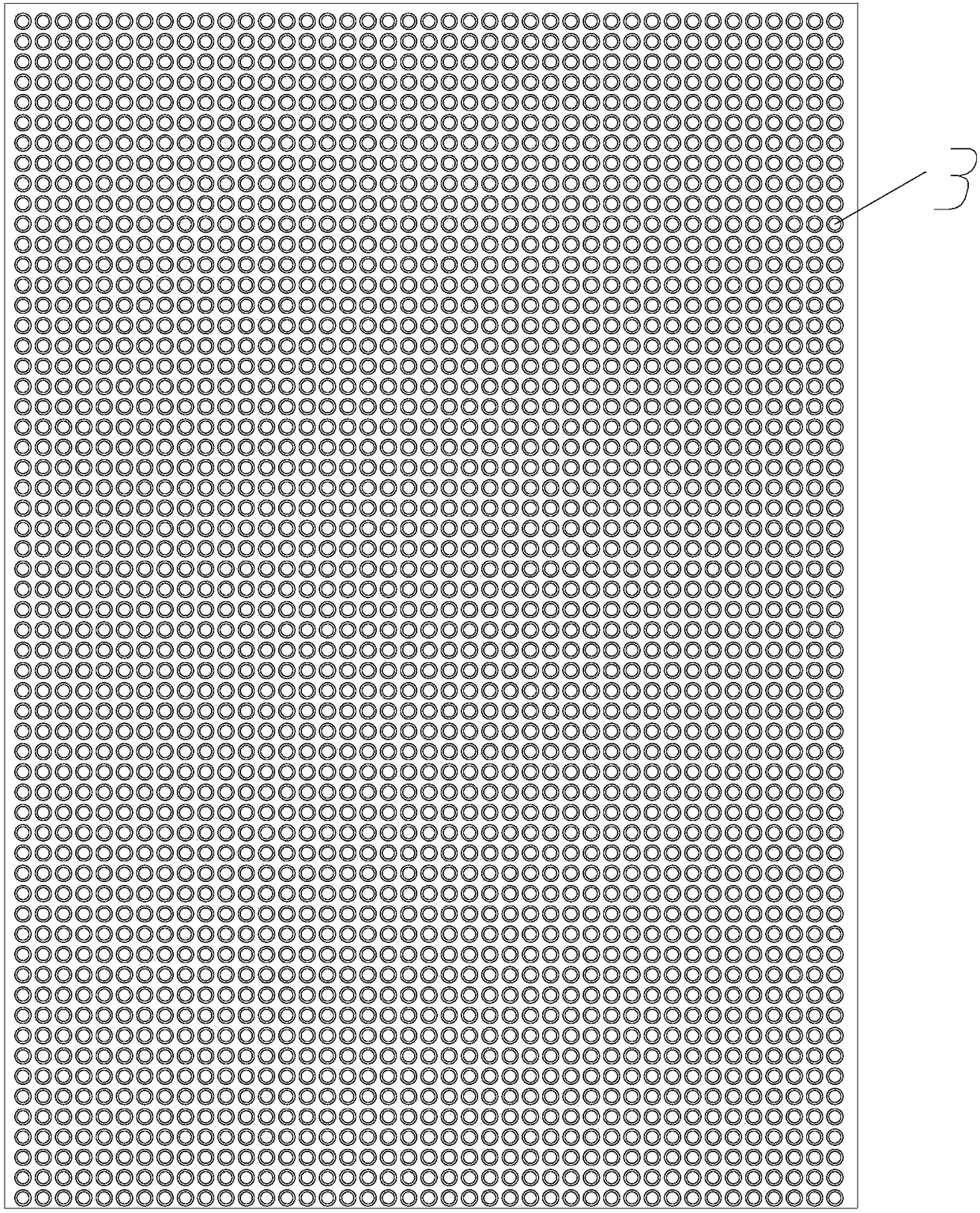 Light-weight automobile damping rubber sheet and manufacturing process and device thereof