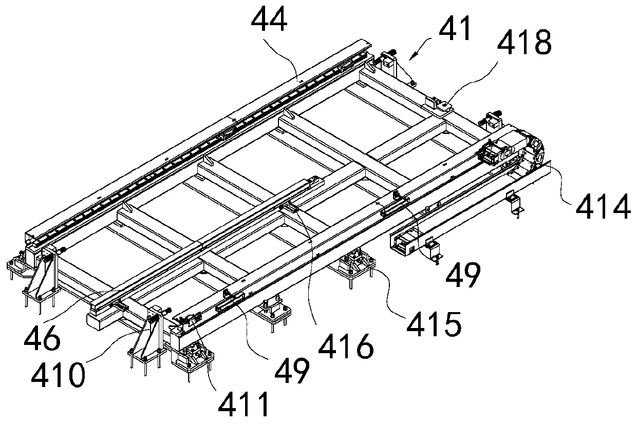 Multi-vehicle frock clamp switching system