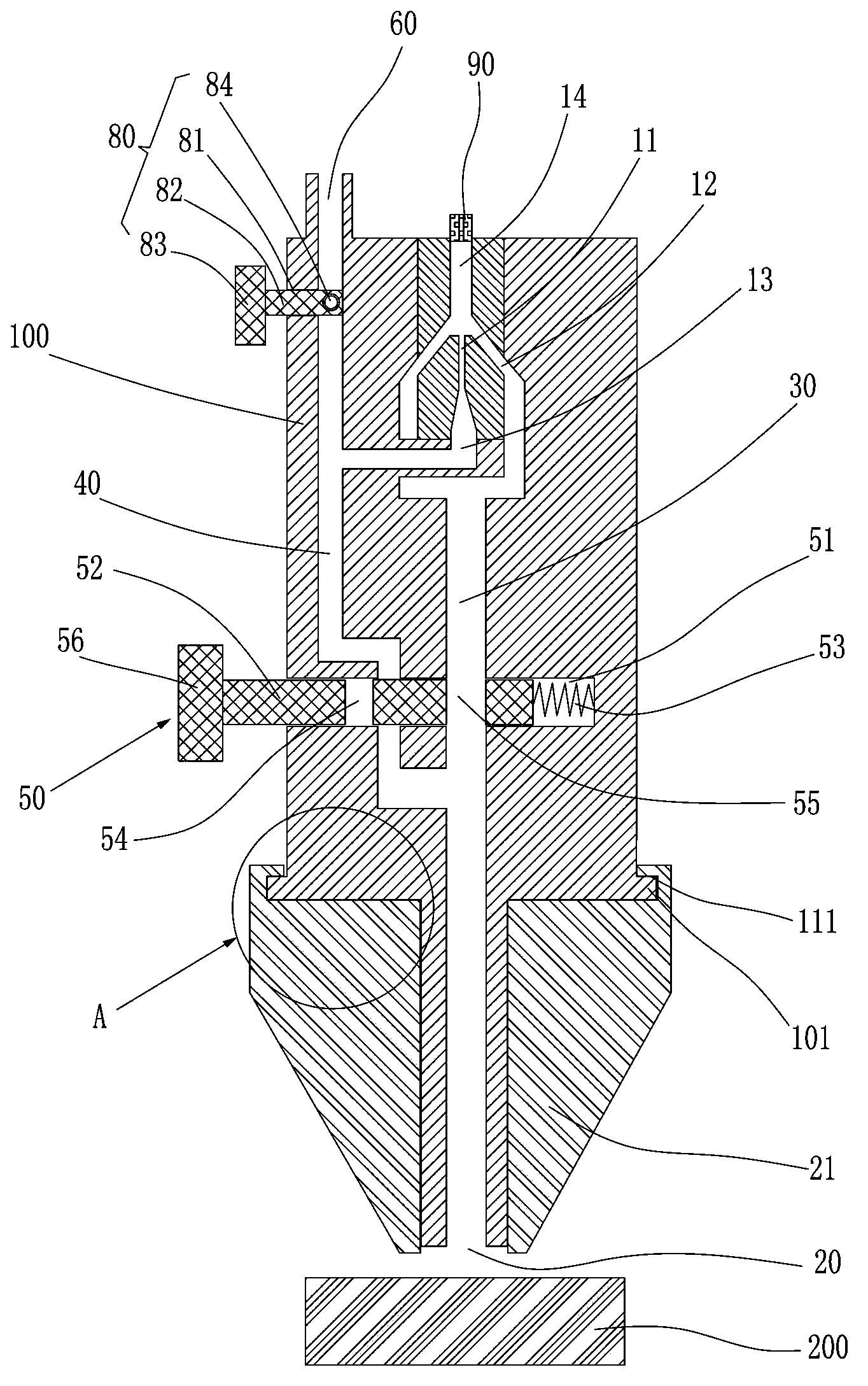 Negative pressure generator and material taking and placing device thereof