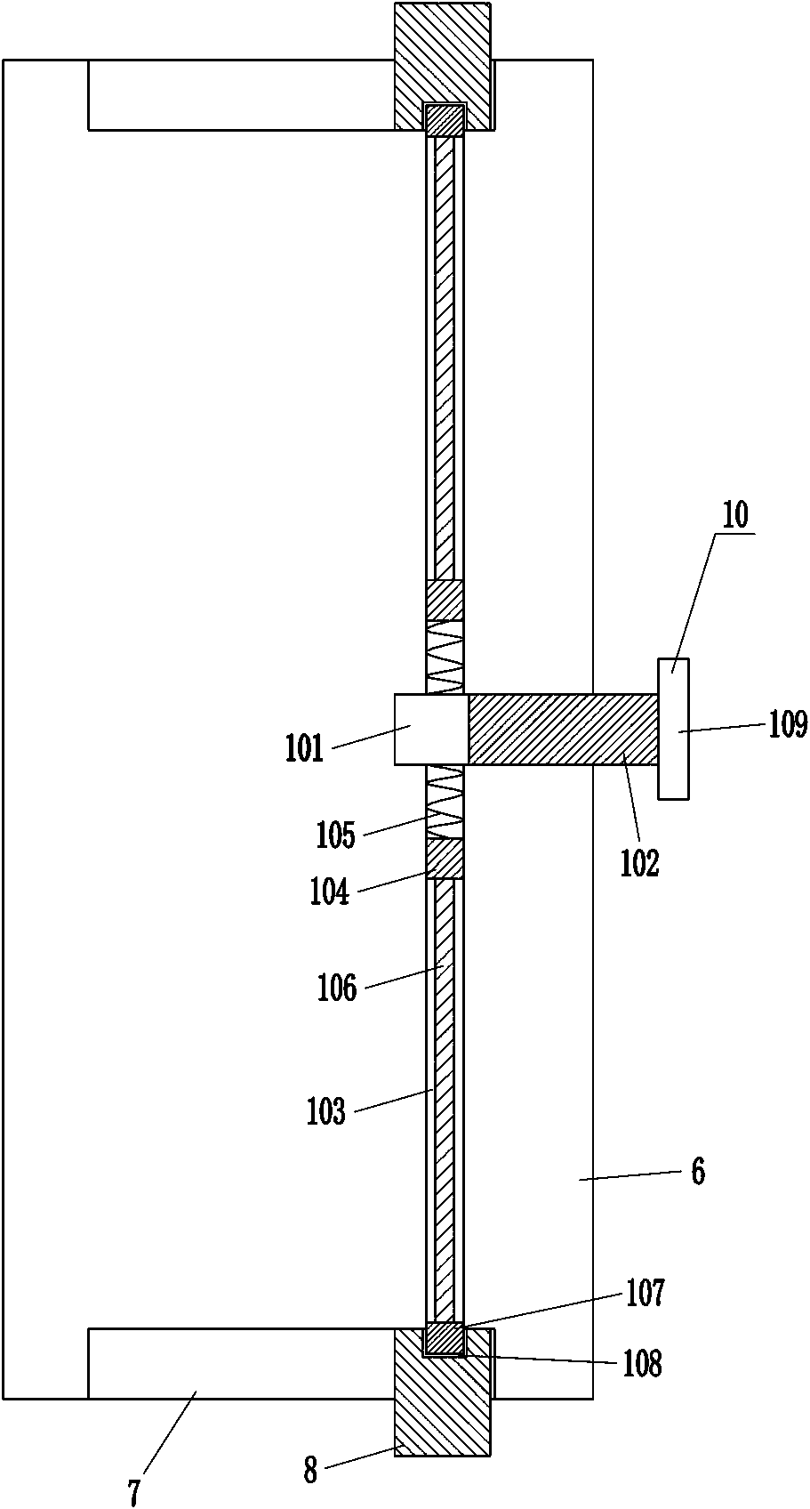 A support mechanism for fibula fracture surgery