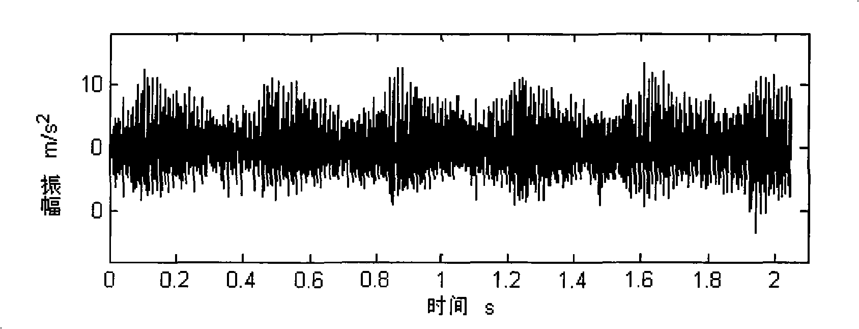 Weak fault parallel-connected random resonance detection method of low-speed heave-load device