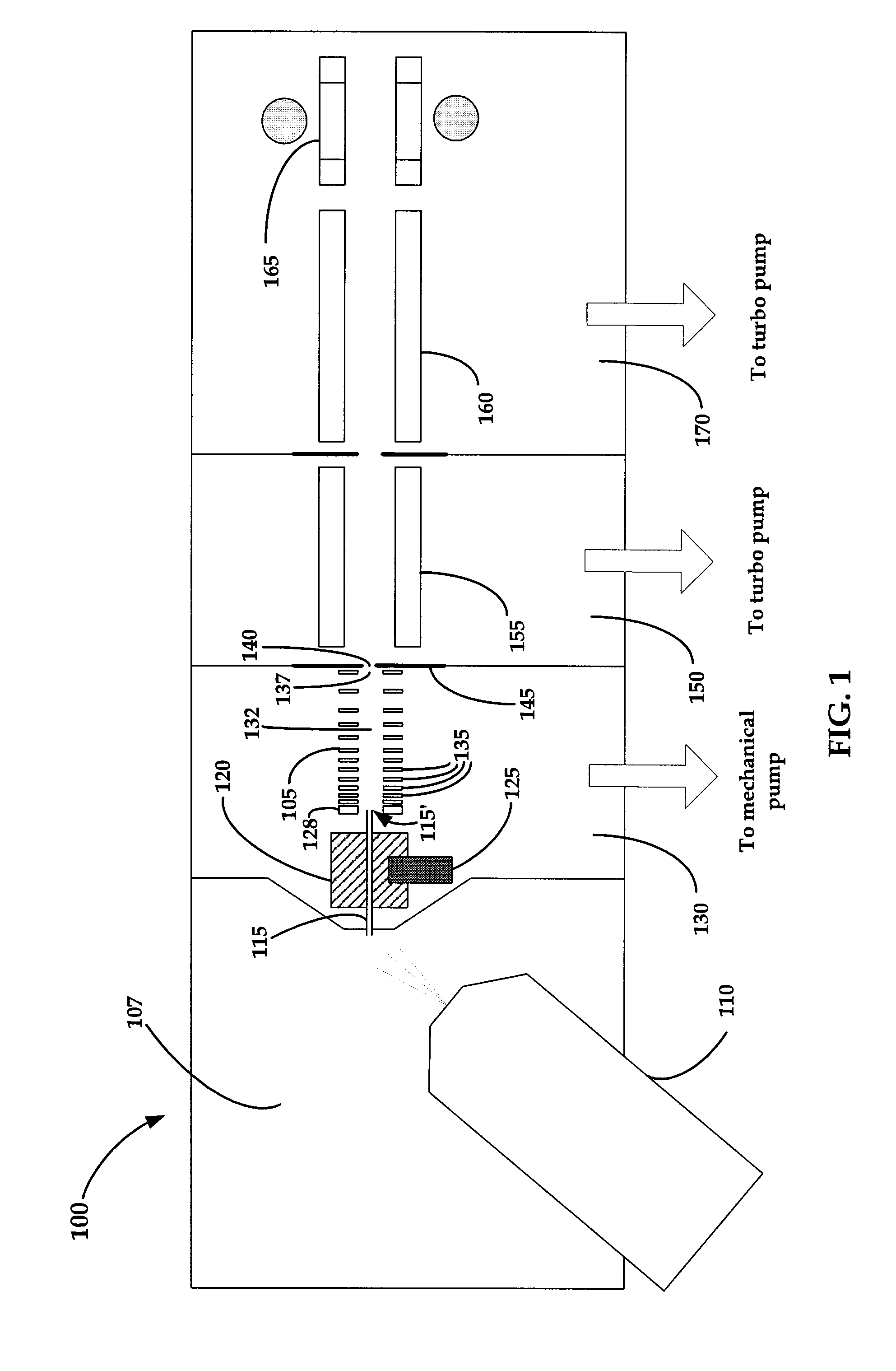 Electro-dynamic or electro-static lens coupled to a stacked ring ion guide