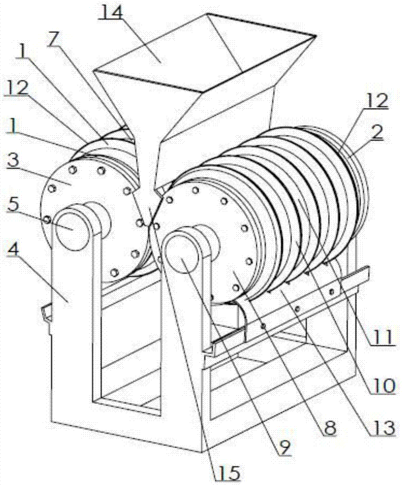 Biofuel curved piece type pressing device