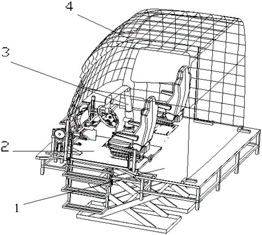 Vehicle man-machine subjective evaluation universal platform