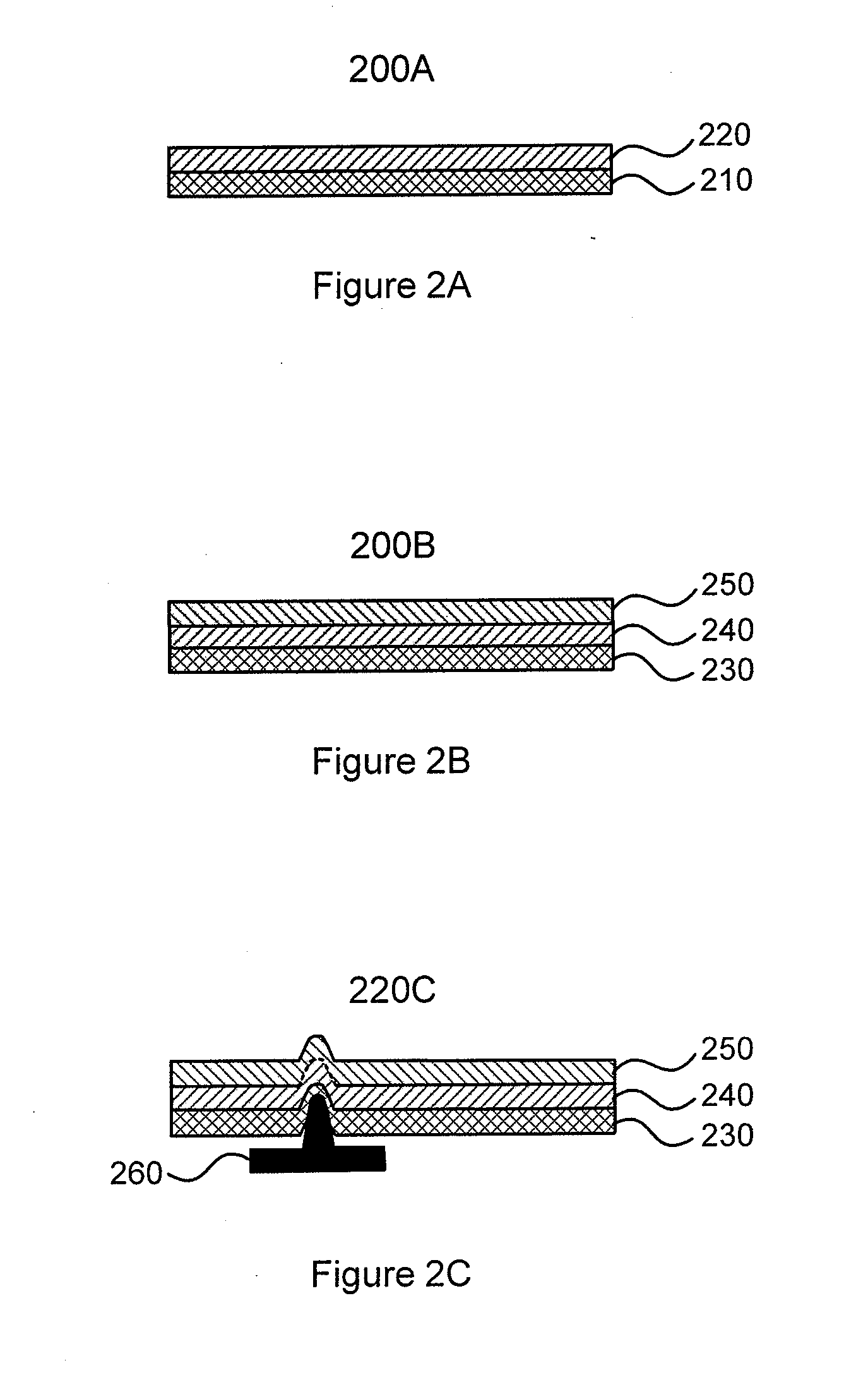 Crack embossing using diamond technology