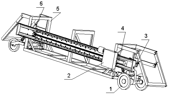 A coke oven temperature measuring robot without repeated start and stop