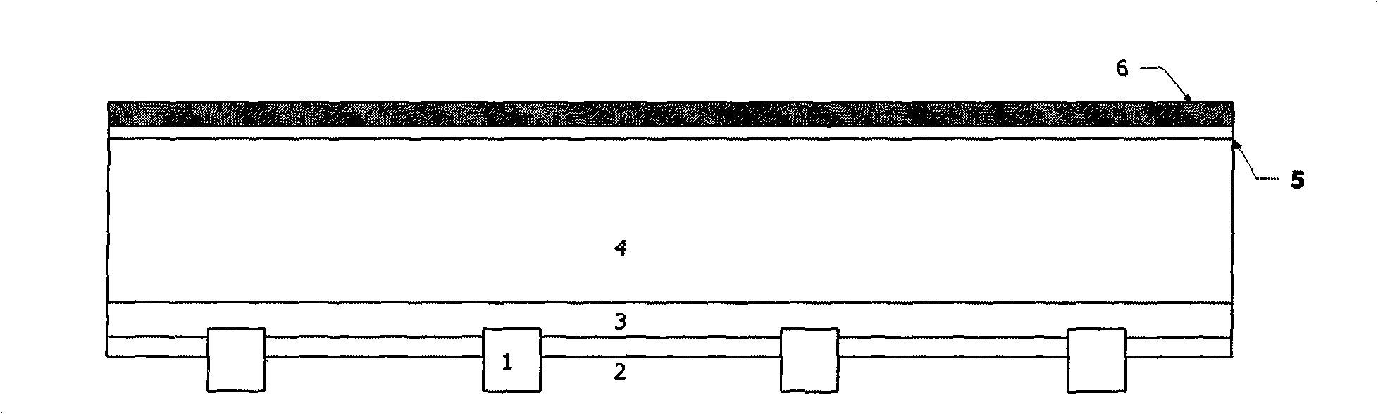 Aluminized BSF secondary sintering technology for crystal silicon solar cell