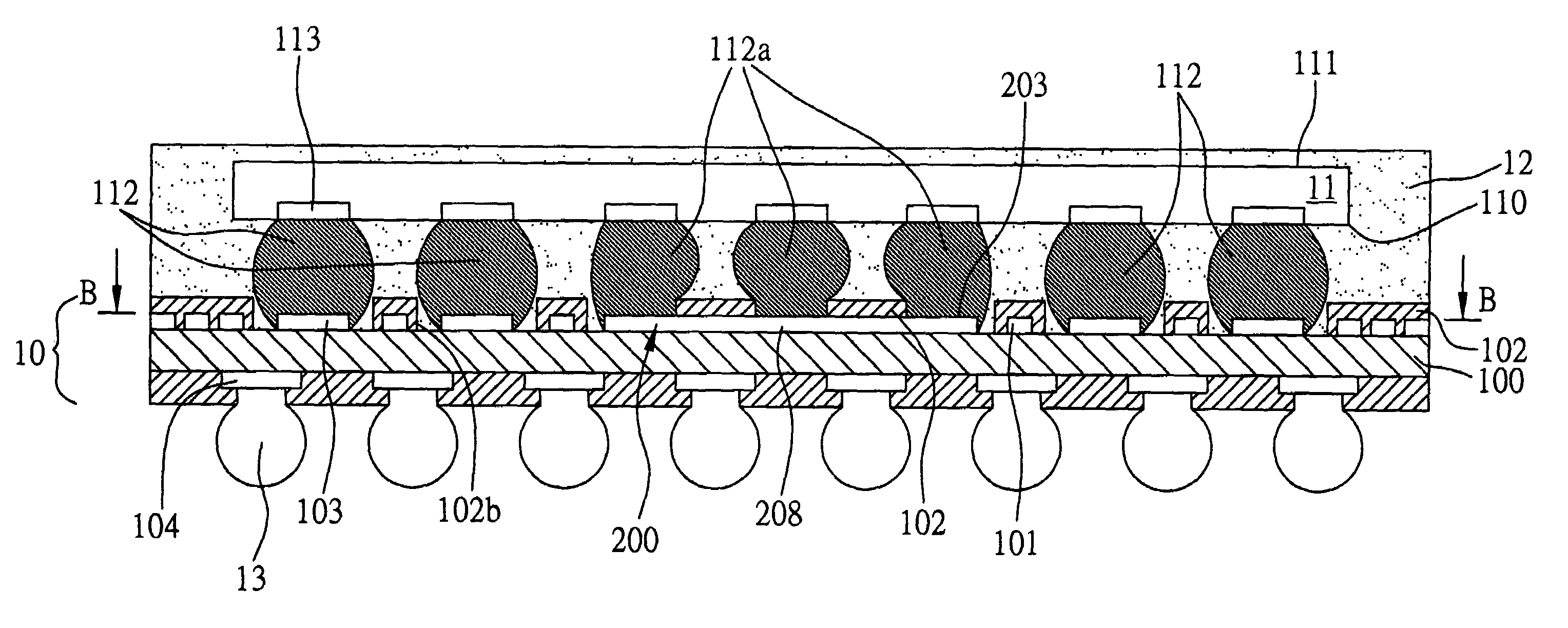 Ground pad structure for preventing solder extrusion and semiconductor package having the ground pad structure