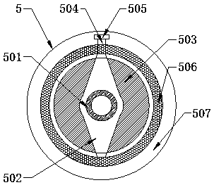 Rapeseed drying device