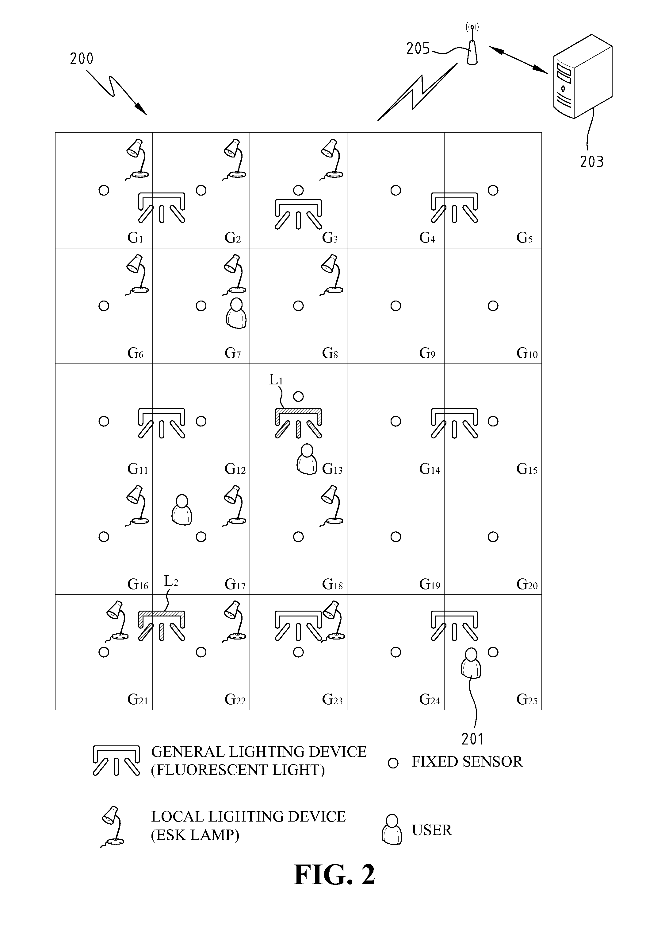 Automatic Lighting Control System And Method