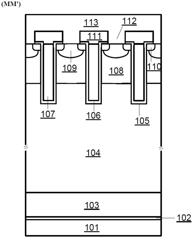 Trench type power semiconductor device and manufacturing method thereof