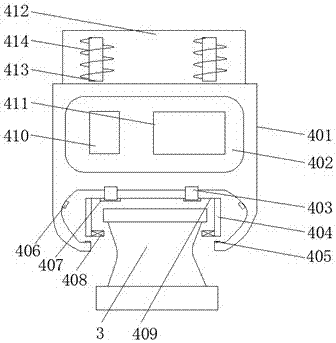 Equipment for automatically clearing scrap iron in metal door and window panel cutting