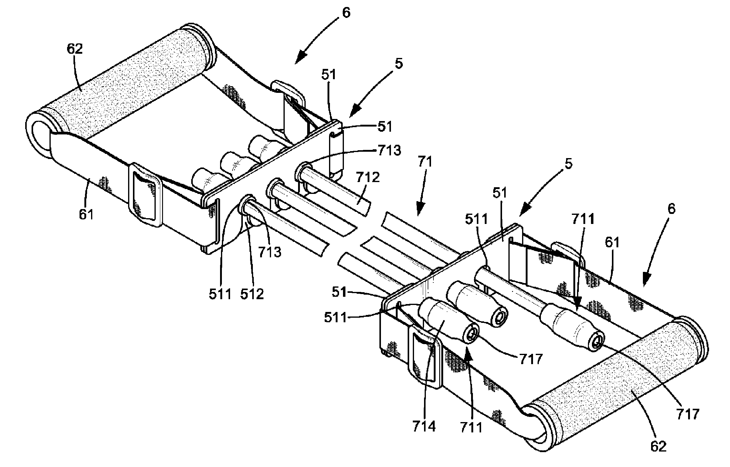 Elastic cord and pull exerciser having the same