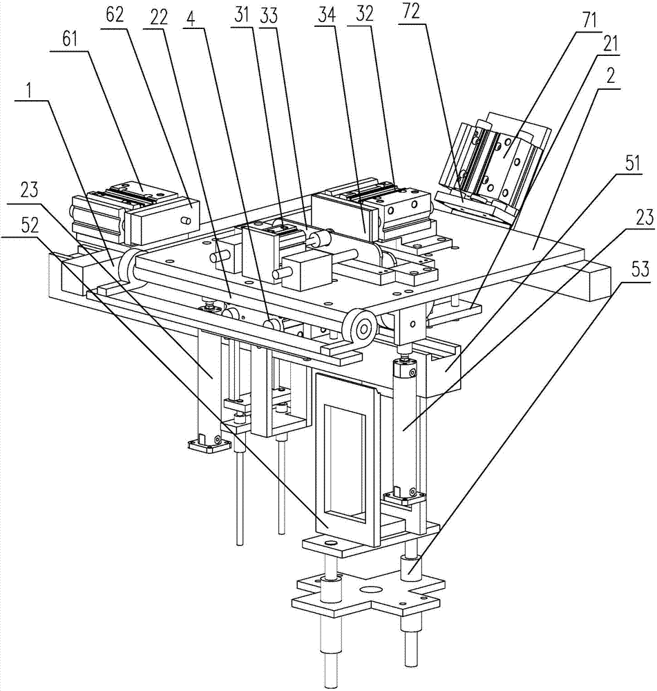 Flying wire spring detection device