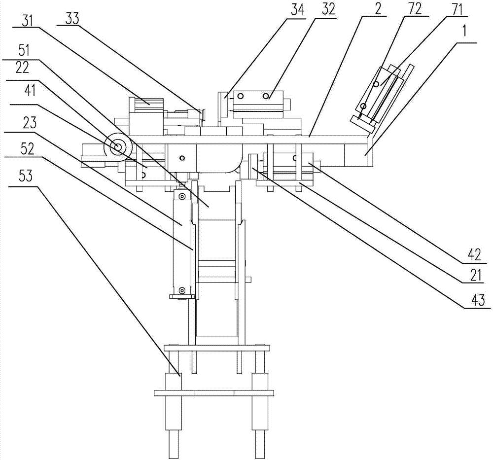 Flying wire spring detection device