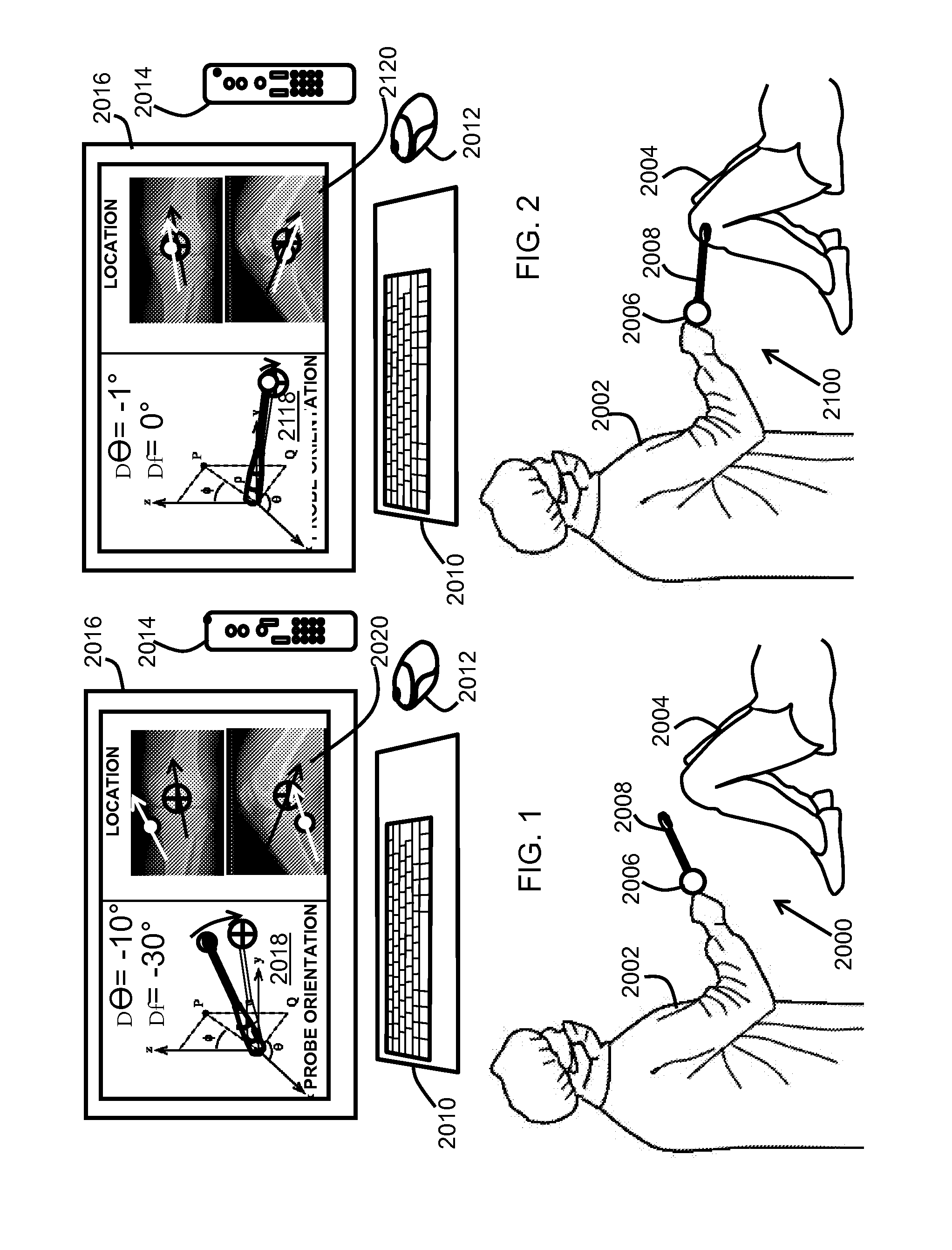 Orthopedic tool position and trajectory GUI