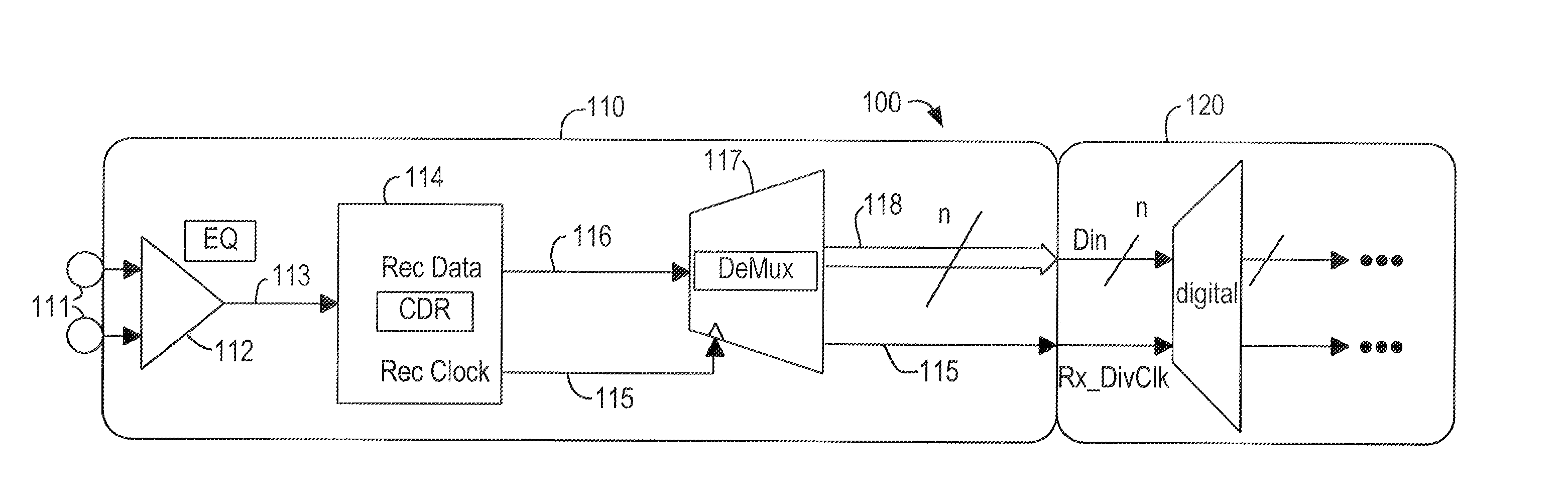 Digital equalizer for high-speed serial communications