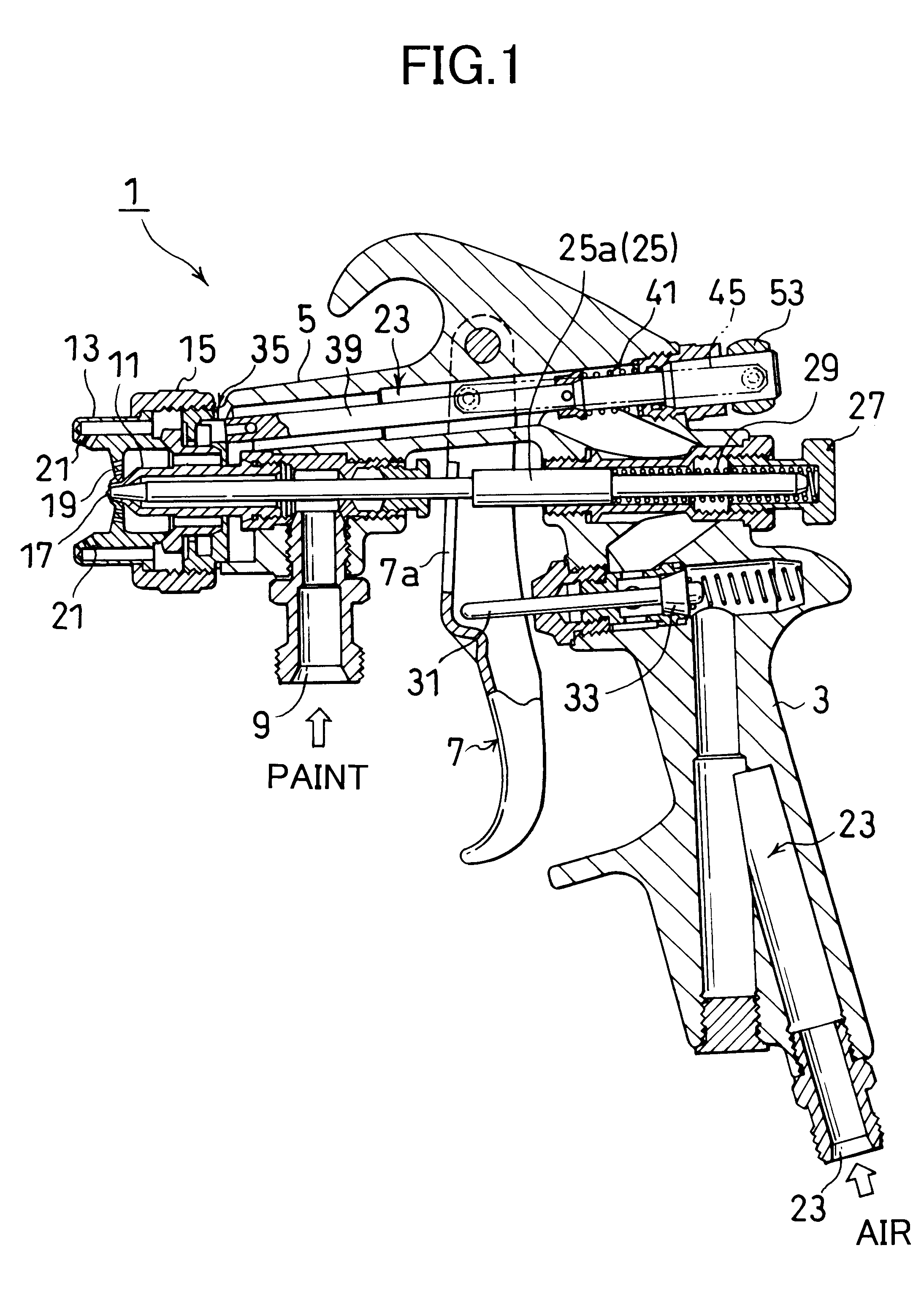 Aerosol spray gun