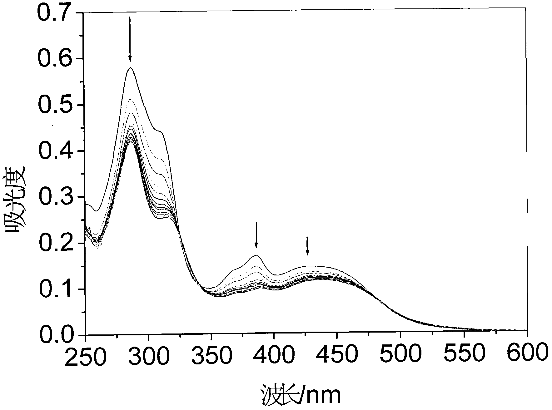 Application of polypyridyl ruthenium complex [Ru(bpy)2(dppzi)]&lt;2+&gt;, and application method thereof