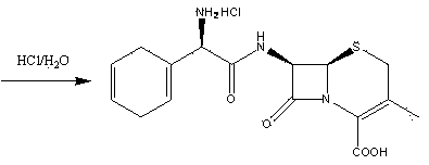 Intermediate compound for synthesizing Cefradine or Cefroxadine, and preparation method and application thereof