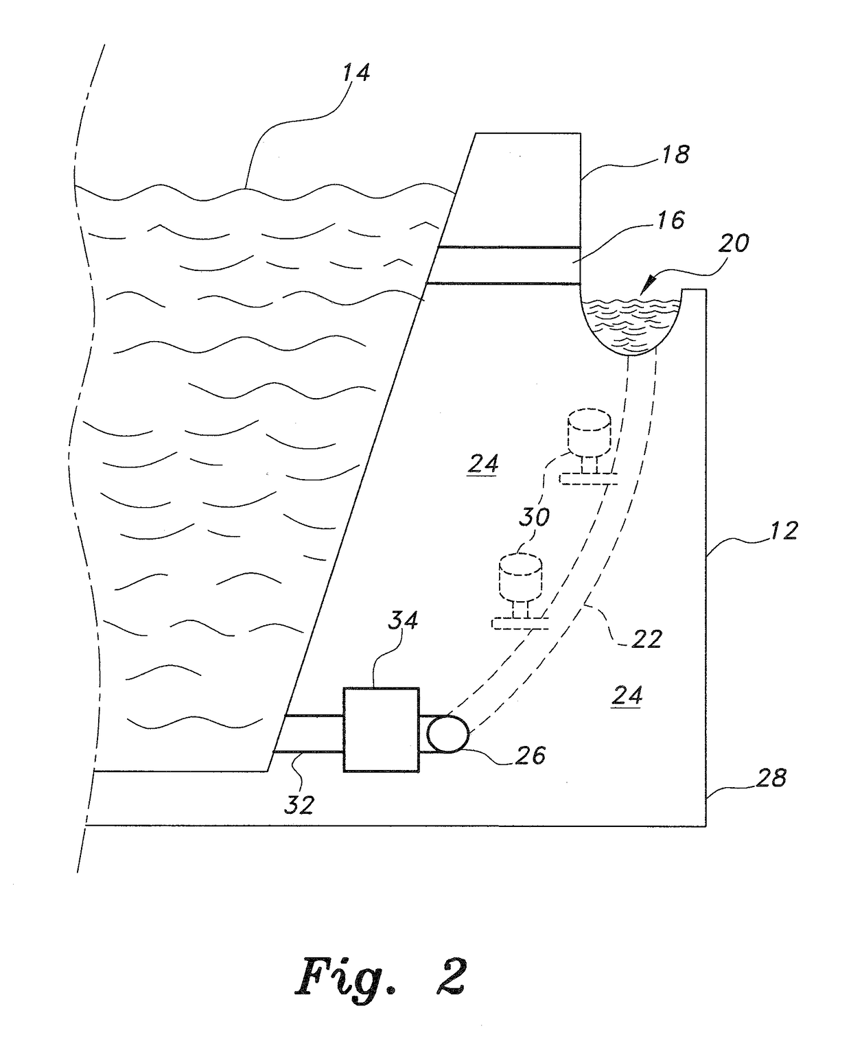 Hydroelectric power generating system