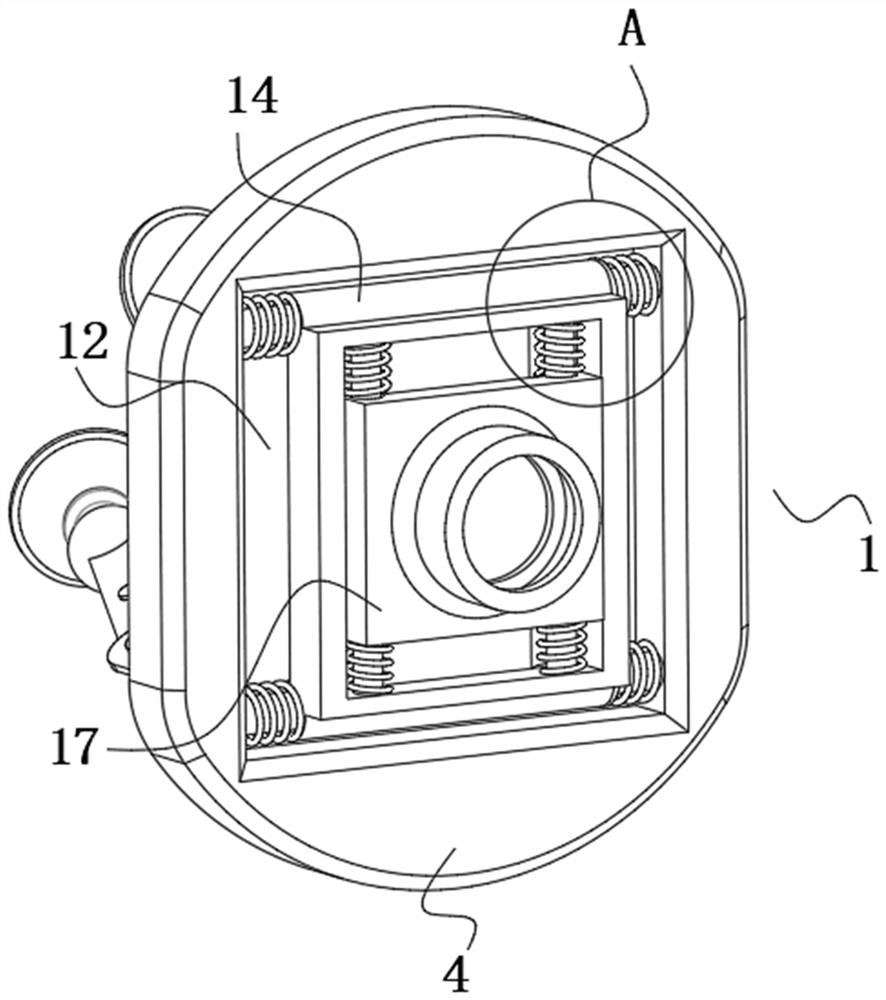 Terminal auxiliary installation equipment suitable for vehicle-mounted navigation and method thereof