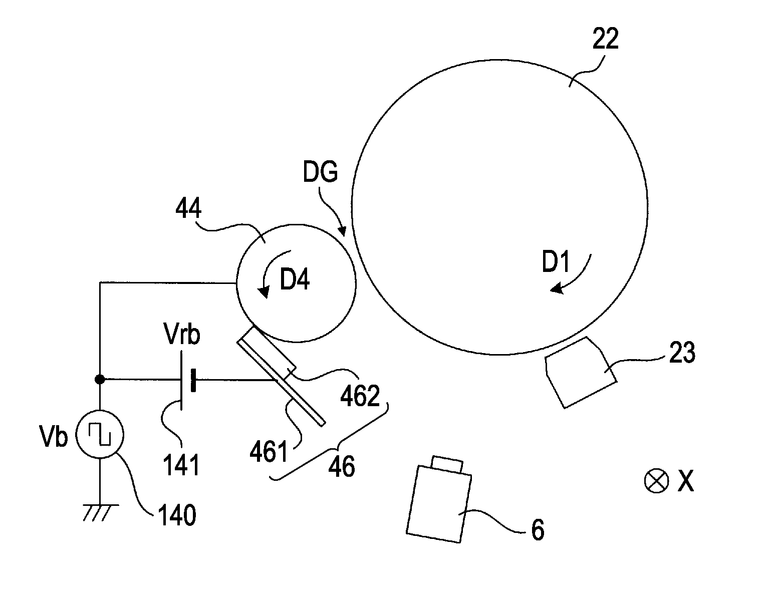 Developing device, image forming device and image forming method