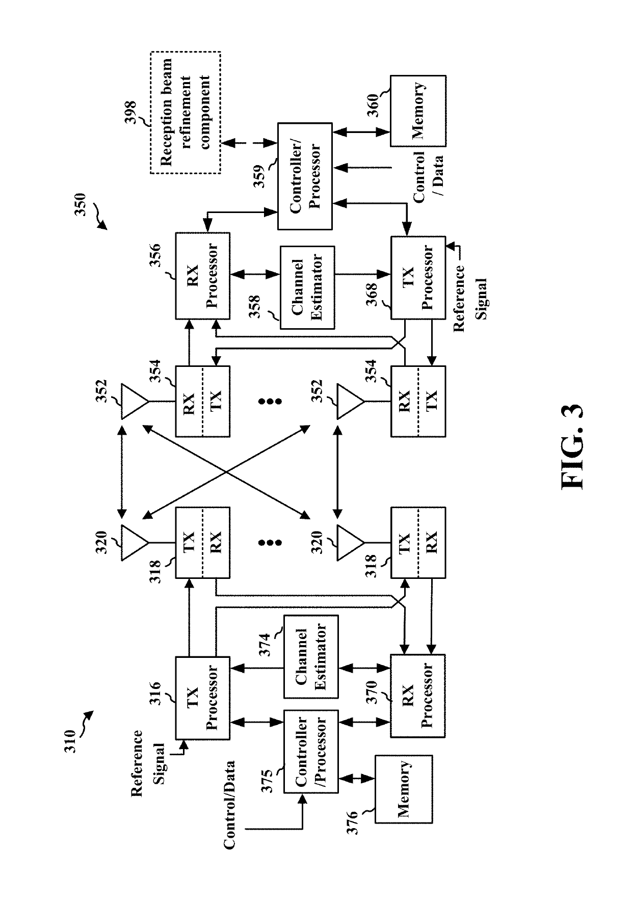 Autonomous reception beam refinement and tracking