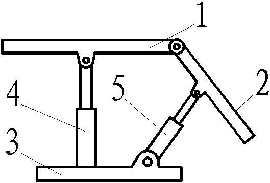 Down-dip mining method of shaped hydraulic bracket on long-wall working surface in direction of large dip angle coal bed