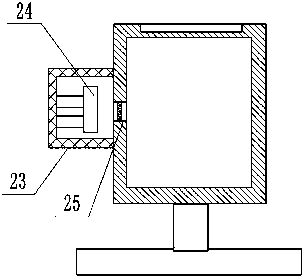 A dehumidification ventilation type electric distribution cabinet