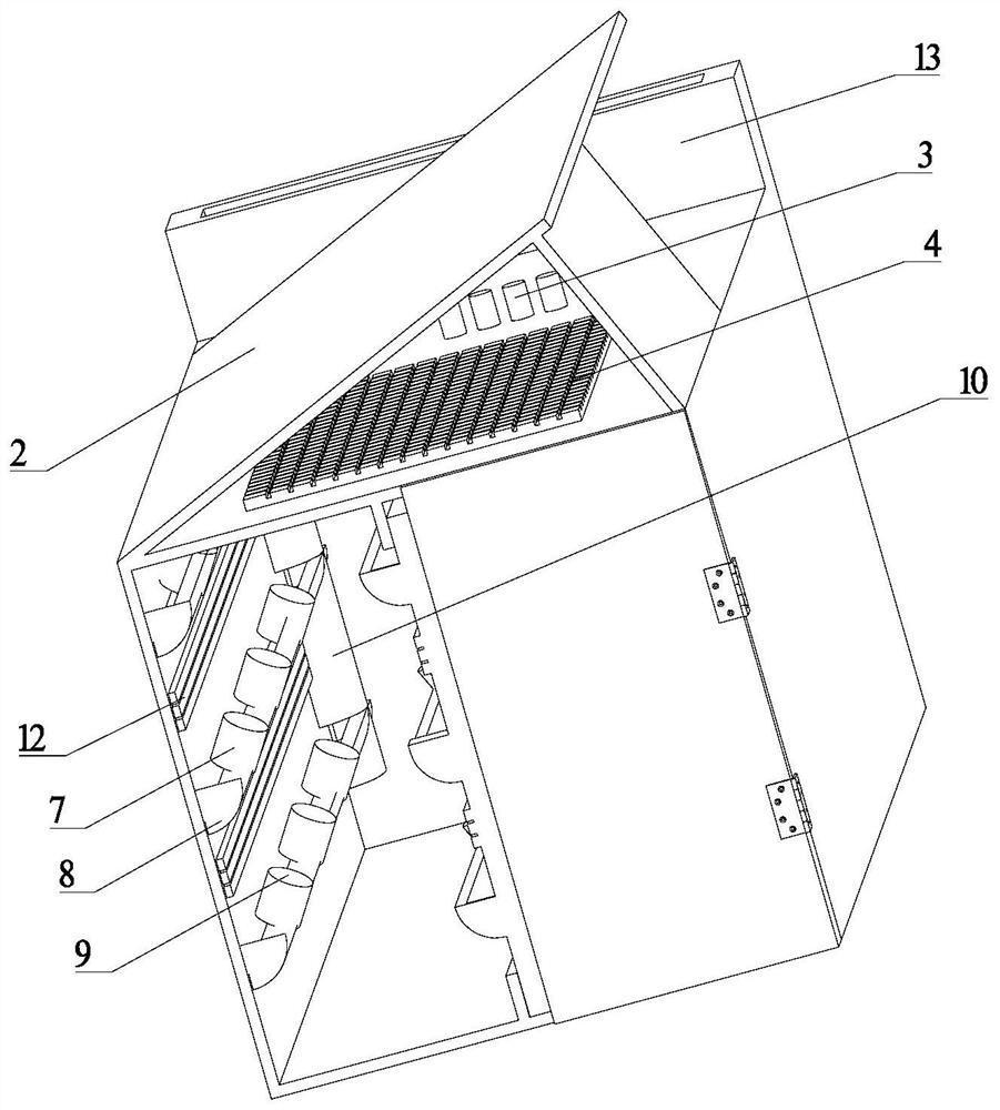 Solar vegetable cultivation tank