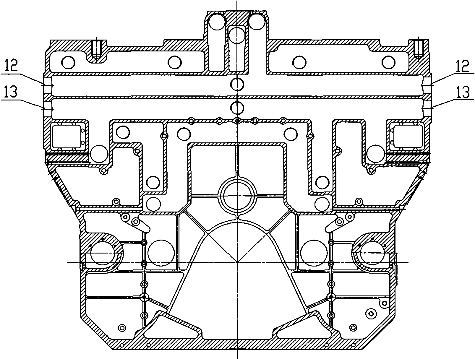 Multifunctional cover for diesel engine