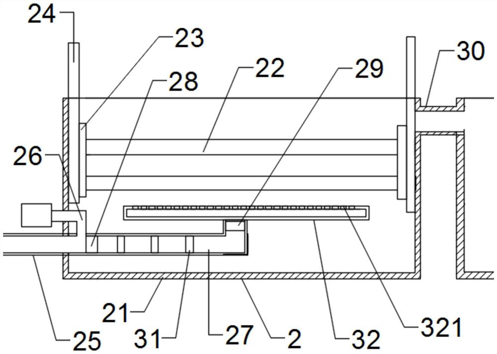 Deep oxidation method and device for pharmaceutical wastewater