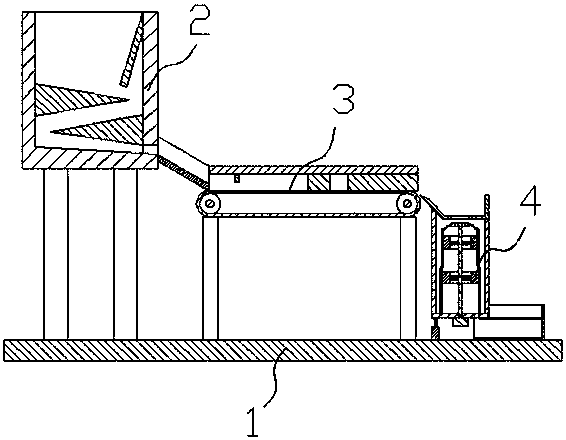 Shell removing mechanism of camellia oleifera seeds