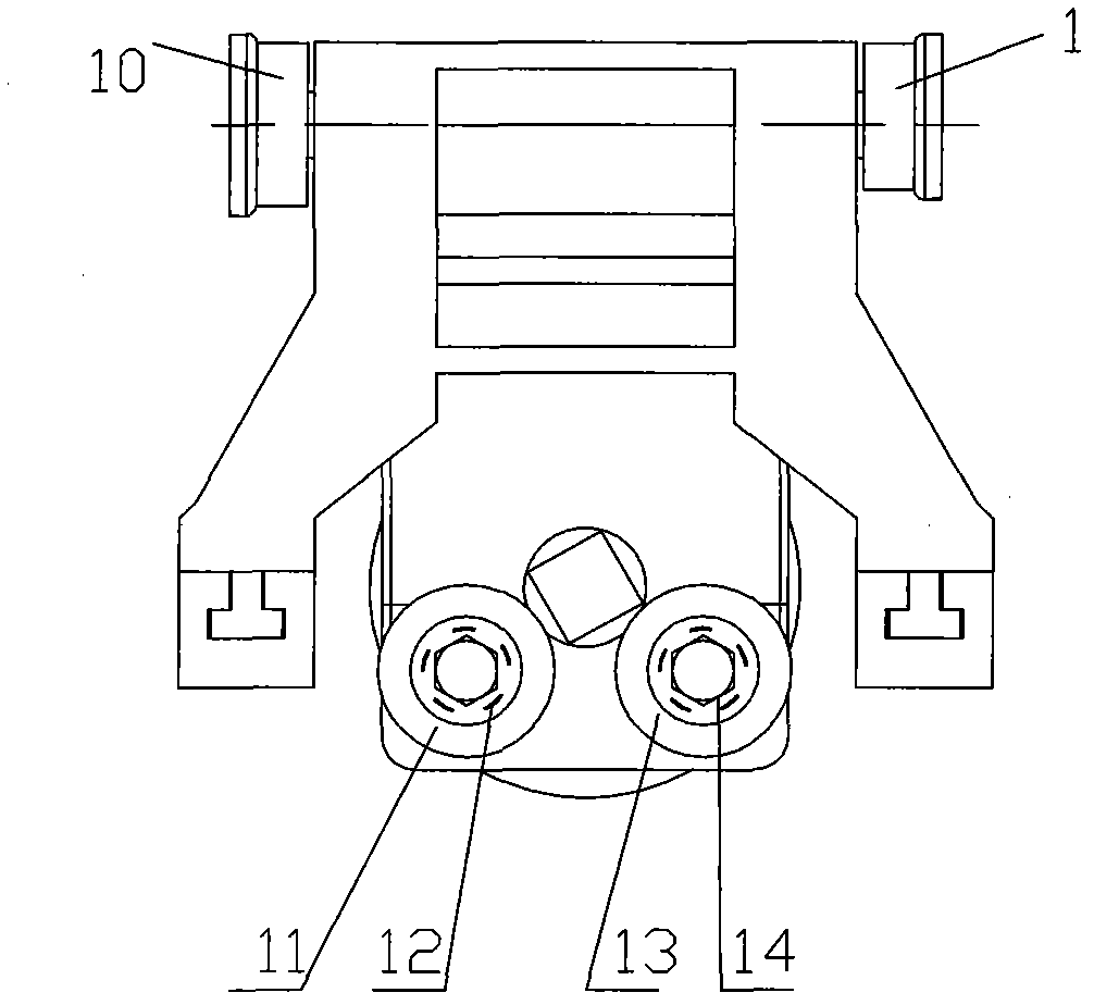 Movable type double rotary shuttle stent mechanism