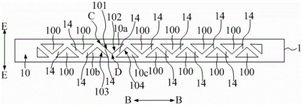 House frame and hollow crossbeam thereof