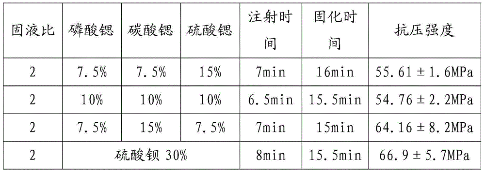 Development bone cement and its preparation method and use