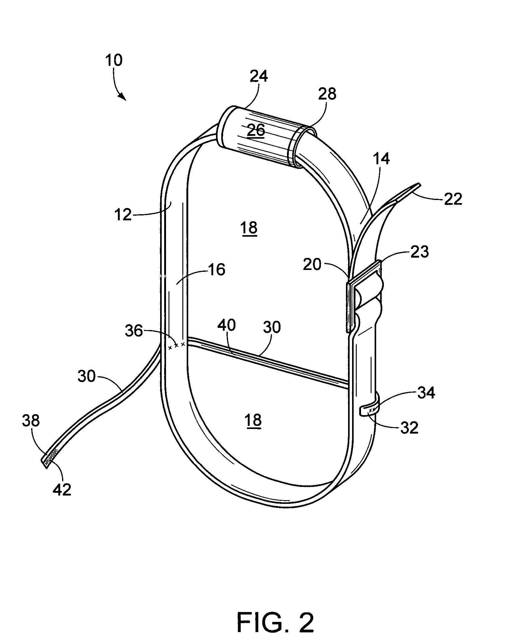 Pregnancy push straps for use during delivery