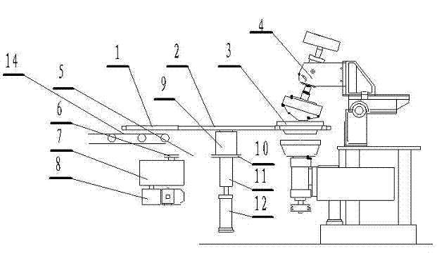 Rotating disc type automatic ceramic roll forming system