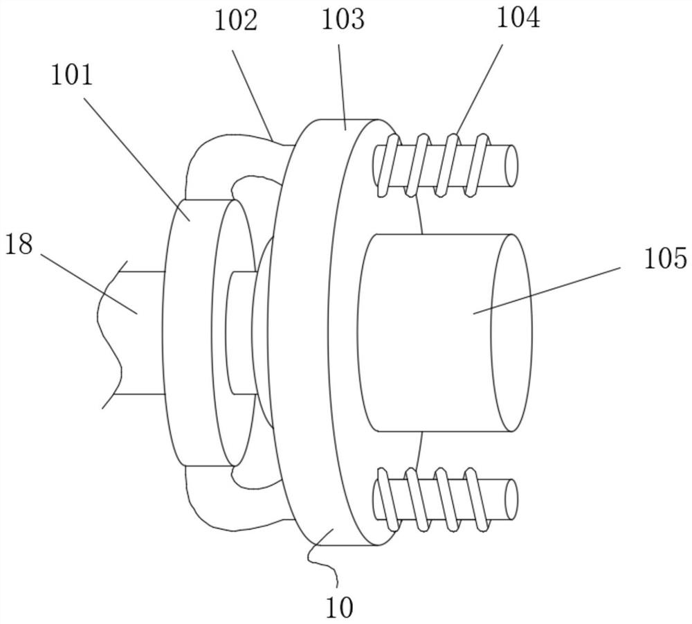 Winding device for carbon fiber prepreg