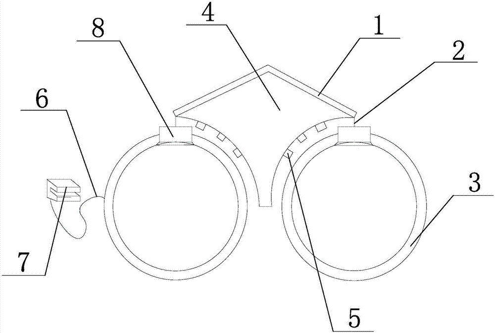 High-efficiency petroleum pipeline lifting device