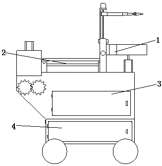 Iron ore mining and machining integrated device